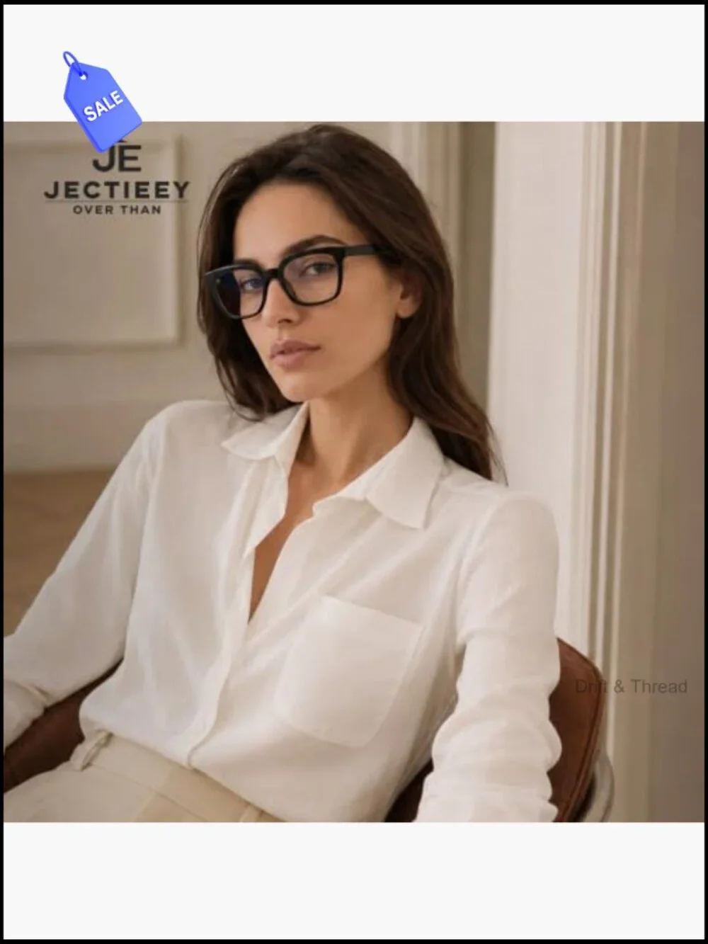 Oversize Blue Light Blocking Glasses for Women Men Square Anti Eyestrain
